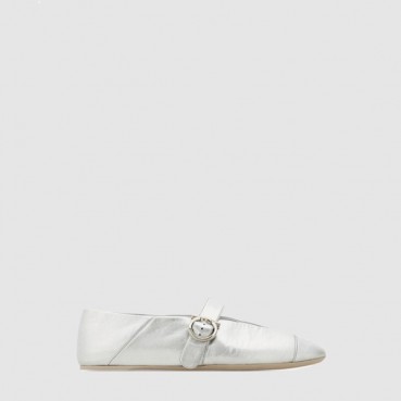 페라가모 여성 간치니 발레 플랫 - Salvatore Ferragamo Womens Gancini Ballet Flat 