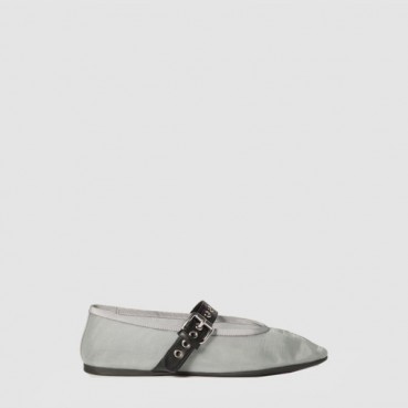 미우미우 여성 메쉬 발레리나 - Miumiu Womens Mesh Ballerina 