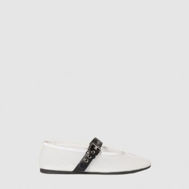 미우미우 여성 메쉬 발레리나 - Miumiu Womens Mesh Ballerina 
