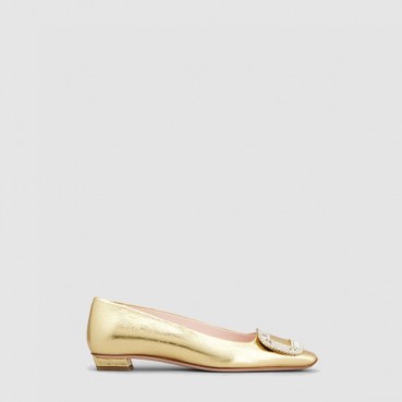 로저비비에 여성 벨 비비에 발레리나 플랫 - Roger Vivier Womens Belle Vivier Ballerina Flat 