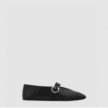 페라가모 여성 간치니 발레 플랫 - Salvatore Ferragamo Womens Gancini Ballet Flat 