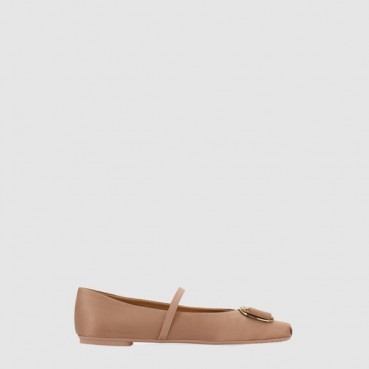 페라가모 여성 뉴 바라 플레이트 발레 플랫 - Salvatore Ferragamo Womens New Bara Plate Ballet Flats 
