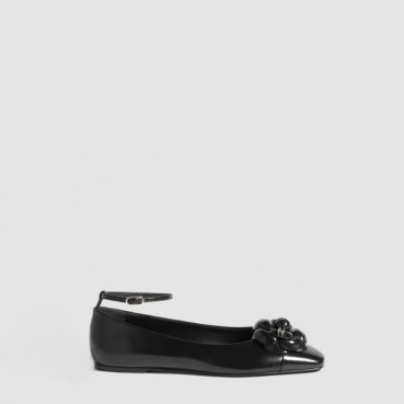 샤넬 여성 까멜리아 플랫 슈즈 - Chanel Womens Camellia Flat Shoes 