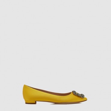 마놀로 블라닉 여성 항기시 플랫 - Manolo Blahnik Womens Hangisi Flat Shoes 