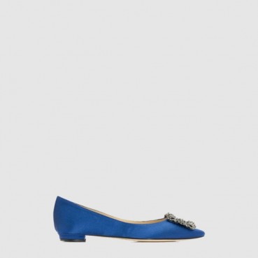 마놀로 블라닉 여성 항기시 플랫 - Manolo Blahnik Womens Hangisi Flat Shoes 