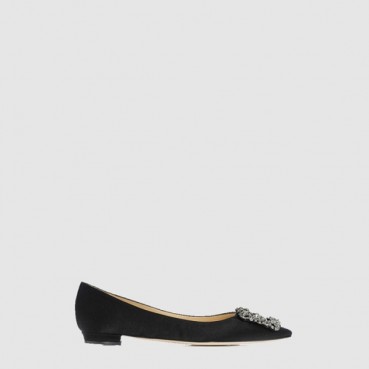 마놀로 블라닉 여성 항기시 플랫 - Manolo Blahnik Womens Hangisi Flat Shoes 