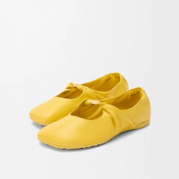 로에베 여성 페블 소프트 발레리나 슈즈 - Loewe Womens Pebble Soft Ballerina Shoes 