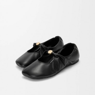 로에베 여성 페블 소프트 발레리나 슈즈 - Loewe Womens Pebble Soft Ballerina Shoes 