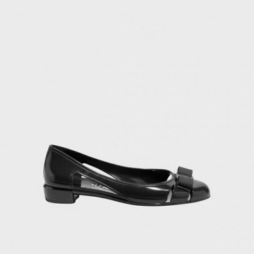 페라가모 여성 바리나 발레리나 플랫 슈즈 - Salvatore Ferragamo Womens Varina Amaretti Flat Shoes 