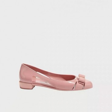 페라가모 여성 바리나 발레리나 플랫 슈즈 - Salvatore Ferragamo Womens Varina Amaretti Flat Shoes 