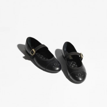 샤넬 여성 메리제인 발레리나 슈즈 - Chanel Womens Ballerina Shoes 