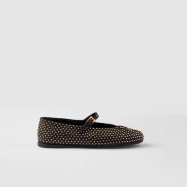 프라다 여성 메리제인 플랫 - Prada Womens Flat Shoes 