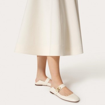 발렌티노 여성 로커 플렛 슈즈 - Valentino Womens Locker Flat Shoes 