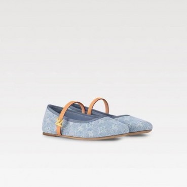 루이비통 여성 로미 플렛 - Louis vuitton Womens Romy Flats 