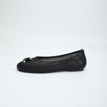 루이비통 여성 블랙 플렛 - Louis vuitton Womens Black Flats 