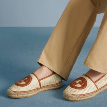 구찌 남/녀 오피디아 베이지 슬립온 - Gucci Unisex Beige Slip