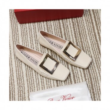 Roger Vivier 2021 Women's Leather Flat,RVS0183 - 로저비비에 2021 여성용 레더 플렛,Size(225
