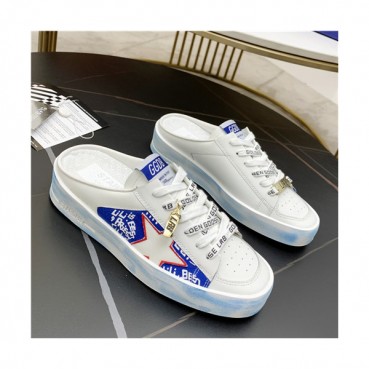 Golden Goose 2021 Women's Leather Mule,GGDBS0037 - 골든구스 2021 여성용 레더 뮬,Size(225