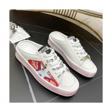 Golden Goose 2021 Women's Leather Mule,GGDBS0036 - 골든구스 2021 여성용 레더 뮬,Size(225
