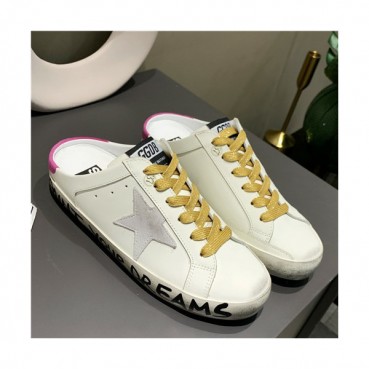 Golden Goose 2021 Women's Leather Mule,GGDBS0031 - 골든구스 2021 여성용 레더 뮬,Size(225