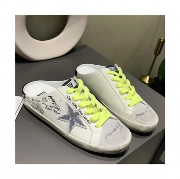 Golden Goose 2021 Women's Leather Mule,GGDBS0030 - 골든구스 2021 여성용 레더 뮬,Size(225