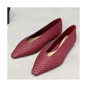 Bottega Veneta 2021 Women's Leather Flat - 보테가베네타 2021 여성용  레더 플렛,Size(225