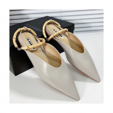 Jil Sander 2021 Women's Leather Flat - 질샌더 2021 여성용 레더 플렛,Size(225