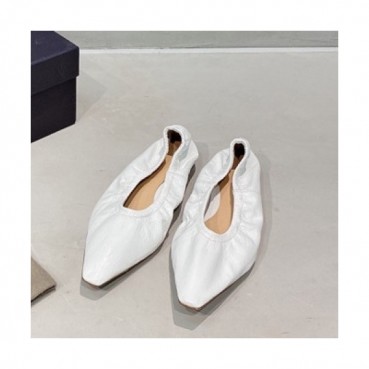 Bottega Veneta 2021 Women's Leather Flat - 보테가베네타 2021 여성용 레더 플렛,Size(225