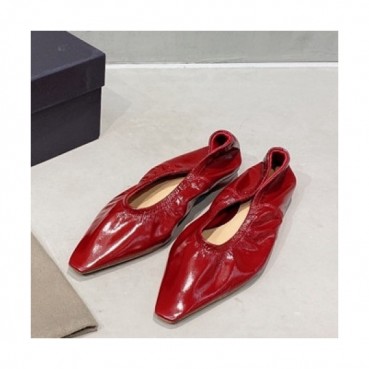 Bottega Veneta 2021 Women's Leather Flat - 보테가베네타 2021 여성용 레더 플렛,Size(225