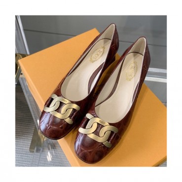 Tod's 2020 Women's Leather Flat - 토즈 2020 여성용 레더 플렛,Size(225