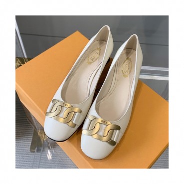 Tod's 2020 Women's Leather Flat - 토즈 2020 여성용 레더 플렛,Size(225