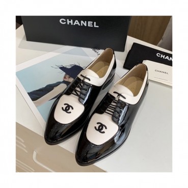 Chanel 2020 Women's Leather Flat - 샤넬 2020 여성용 레더 플렛,Size(225