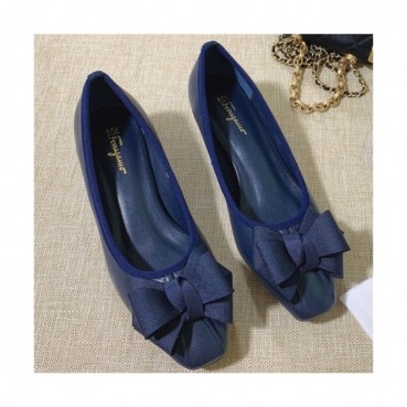 Salvatore Ferragamo 2020 Women's Leather Flat - 페라가모 2020 여성용 레더 플렛,Size(225
