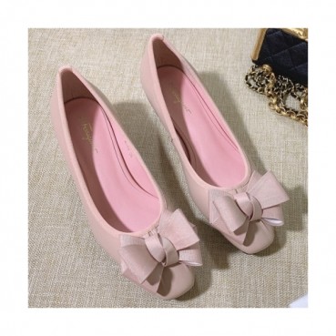 Salvatore Ferragamo 2020 Women's Leather Flat - 페라가모 2020 여성용 레더 플렛,Size(225