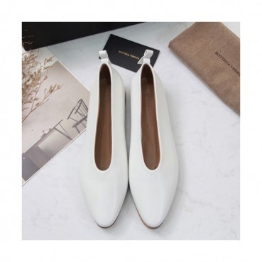 Bottega Veneta 2019 Ladies Leather Flat Shoes - 보테가베네타 2019 여성용 레더 플랫 슈즈 BVS0045,Size(225 