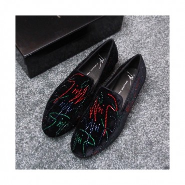 Giuseppe Zanoti 2019 Mm / Wm Velvet Slip On - 쥬세페자노티 2019 남여공용 벨벳 슬립온 GZS0016.Size,(220 