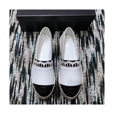 Chanel 2019 Ladies Leather Slip On - 샤넬 2019 여성용 레더 슬립온 CHAS0224.Size(225 