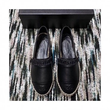 Chanel 2019 Ladies Leather Slip On - 샤넬 2019 여성용 레더 슬립온 CHAS0221.Size(225 