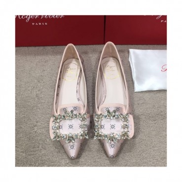 Roger Vivier 2019 Ladies  Flat Shoes - 로저비비에 2019 여성용  플랫슈즈 RVS0046.Size(225 