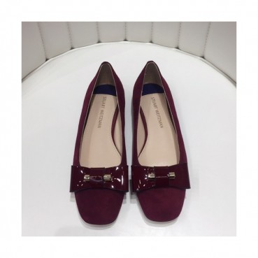 Stuart Weitzman 2019 Ladies Suede Flat Shoes - 슈트어트 와이츠먼 2019 여성용 스웨이드 플랫슈즈 STUS0003.Size(225 