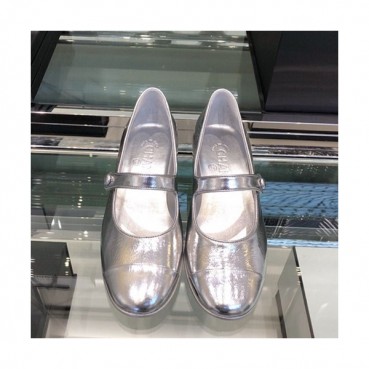 Chanel 2019 Ladies Leather Middle Heel Ballet Shoes - 샤넬 2019 여성용 레더 미들힐 발렛 슈즈,CHAS0144.Size(225 