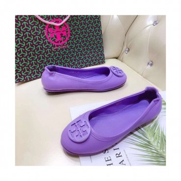 Tory  Burch 2019 Ladies Initial Logo Leather Ballet Flat Shoes - 토리버치 2019 여성용 이니셜 로고 레더 발렛 플랫 슈즈 TBS0001,.Size(220 