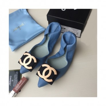 Chanel 2019 Ladies Ballet Flat Shoes - 샤넬 2019 여성용 발렛 플랫 슈즈 CHAS0086.Size(225 