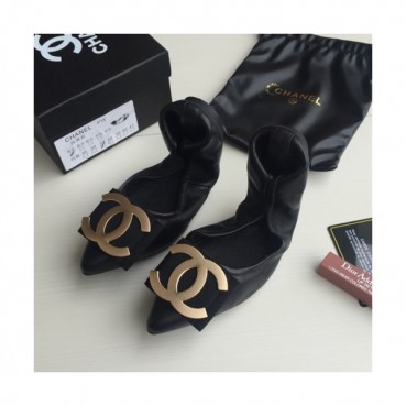 Chanel 2019 Ladies Ballet Flat Shoes - 샤넬 2019 여성용 발렛 플랫 슈즈 CHAS0084,Size(225 