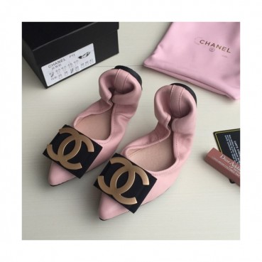 Chanel 2019 Ladies Ballet Flat Shoes - 샤넬 2019 여성용 발렛 플랫 슈즈 CHAS0082,Size(225 
