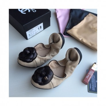Chanel 2019 Ladies Ballet Flat Shoes - 샤넬 2019 여성용 발렛 플랫 슈즈 CHAS0080,Size(225 