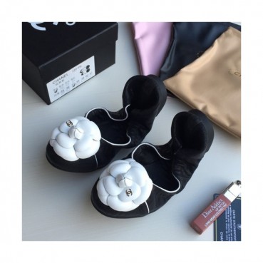 Chanel 2019 Ladies Ballet Flat Shoes - 샤넬 2019 여성용 발렛 플랫 슈즈 CHAS0079,Size(225 