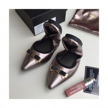 Chanel 2019 Ladies Ballet Flat Shoes - 샤넬 2019 여성용 발렛 플랫 슈즈 CHAS0074,Size(225 
