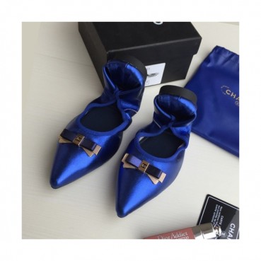 Chanel 2019 Ladies Ballet Flat Shoes - 샤넬 2019 여성용 발렛 플랫 슈즈 CHAS0073.Size(225 
