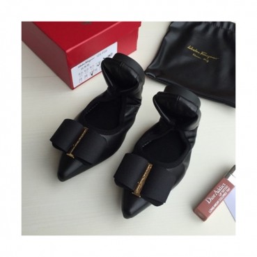 Salvatore Ferragamo 2019 Ladies Ballet Flat Shoes - 페라가모 2019 여성용 발렛 플랫 슈즈 FGMS0004.Size(225 